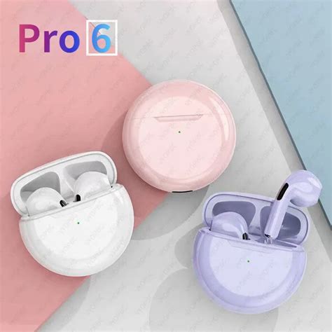 NEW Original Air Pro 6 TWS Wireless Headphones Fone Bluetooth Earphone