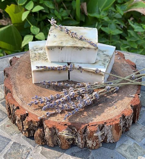 Handmade Lavender Goat Milk Soap With Organic Oils Etsy