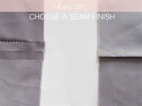 Six Seam Finishes And When To Use Them Megan Nielsen Patterns Blog