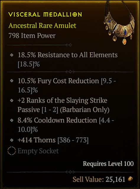 Amulet Barb Fury Cost Cdr Topic D2jsp