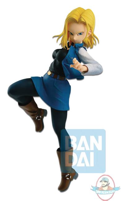 Dbz Dragon Ball Fighterz Android 18 Figure Banpresto Man Of Action