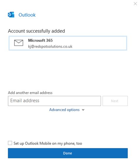 Setting Up Outlook For The First Time Microsoft 365 Grs Technology