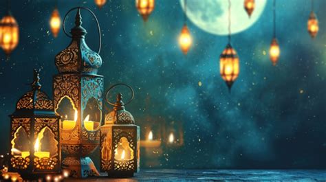 Ramadan Kareem Traditional Islamic Festival Background With 3d