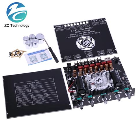 Xy S H Channel Tpa Bluetooth Power Amplifier Board Module