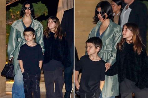 Kourtney Kardashians Kids Penelope 10 And Reign 8 Steal The Show