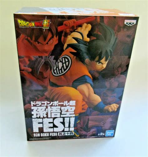 DRAGON BALL SUPER Son Goku FES Vol 14 Statue De Goku Banpresto