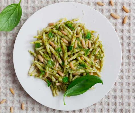 Receta De Tallarines Al Pesto Al Estilo Genov S