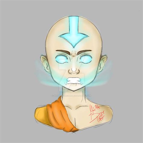 Angry Aang By Mamabearcat On Deviantart