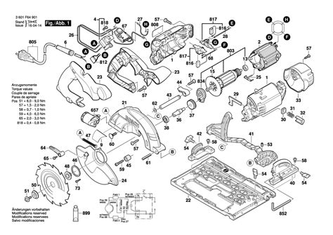 Hans Sauer GmbH Ersatzteile Bosch GKS 55 GCE Handkreissäge