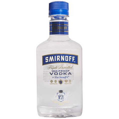 Smirnoff 100 Proof Vodka 200 ml - Applejack