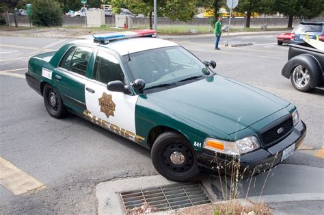 Sheriff Top Angle A Santa Cruz Sheriff Vehicle And The Dep Brian