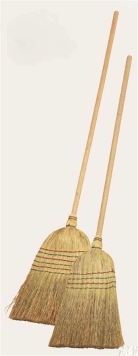 Trouva 150cm Rice Straw Broom With Wooden Handle