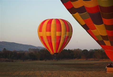 Two Hot Air Balloons Stock Image Image Of Flight Recreation 1228941