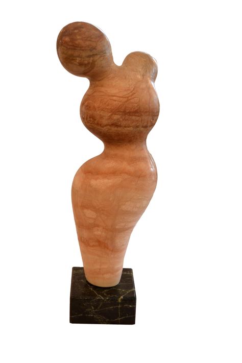 Signed Paporter Art Deco Style Th Century Female Nude Marble Sculpture For Sale At StDibs