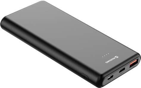 Swissten Power Line Power Bank Mah W Power Delivery Black