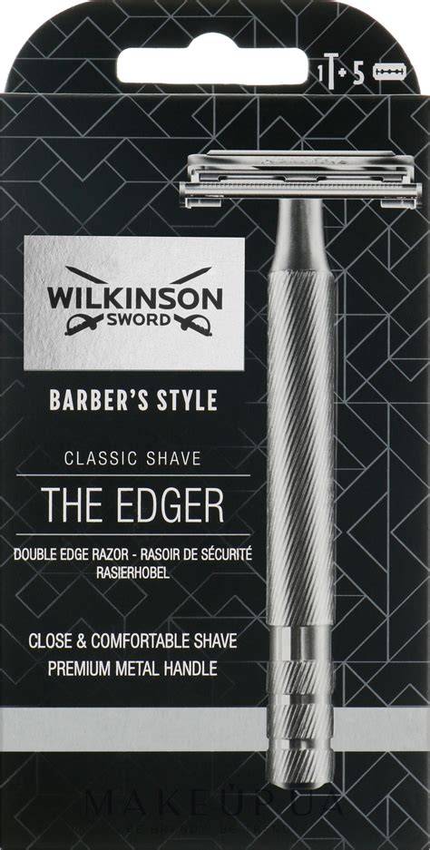 Станок для бритья + 5 лезвий - Wilkinson Sword Classic Shave The Edger ...