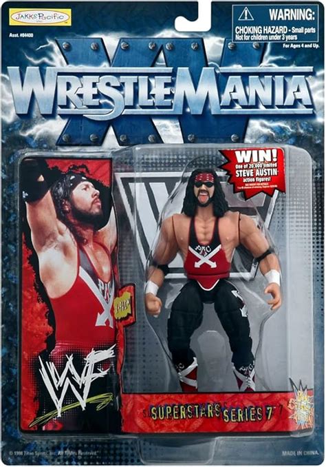 Amazon Wwf Wrestle Mania Xv Superstars Series X Pac By Jakks