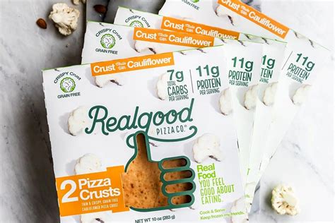 Real Good Foods' cauliflower pizza crust can now be purchased by itself