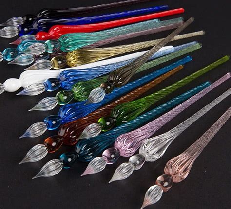 Glass Dip Pen For Calligraphy Art Glass Pen Calligraphy Pen Etsy Uk