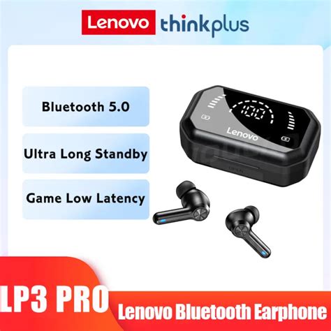 Lenovo LP3 PRO TWS Bluetooth 5 0 Kopfhörer 1200mAh Große Kapazität