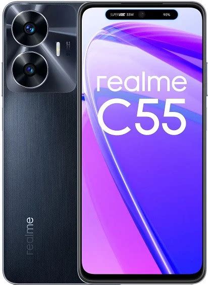 Etoren Unlocked Realme C55 Dual Sim 256GB Rainy Night 8GB RAM