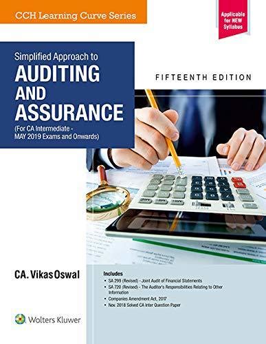 Simplified Approach To Auditing And Assurance By Ca Vikas Oswal Goodreads