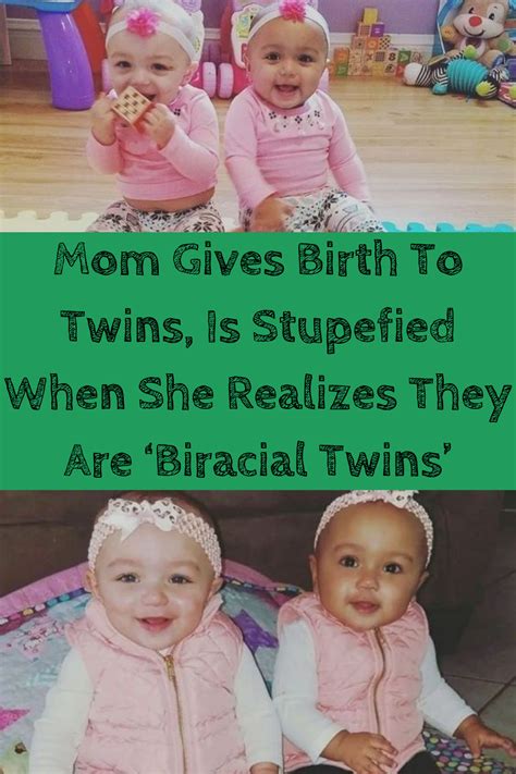 Mom Gives Birth To Twins Is Stupefied When She Realizes They Are