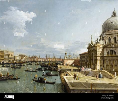 Art Canaletto L Entr E Du Grand Canal Banque De Photographies Et D