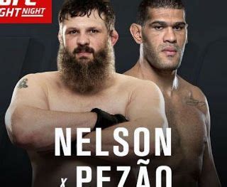 Pezão é confirmado para enfrentar Roy Nelson no UFC Brasília Treino