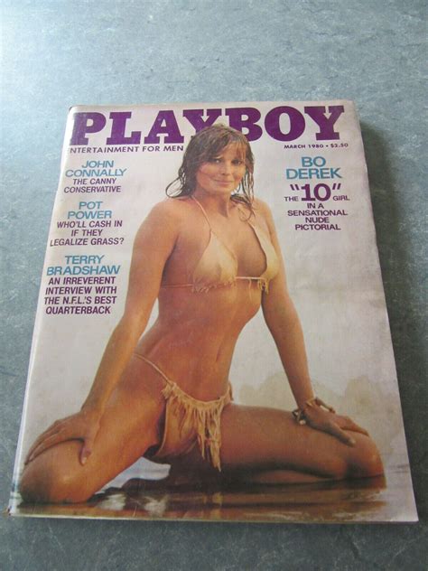 Playboy Magazine March Bo Derek Photo Cover And Nude