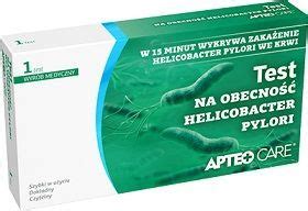 Test Diagnostyczny Apteo Care Na Obecno Helicobacter Pylori