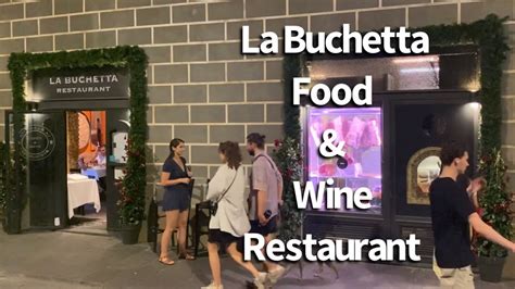 La Buchetta Food And Wine Restaurant Florence Italy Summer In