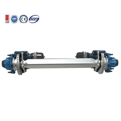 Sinotruk Howo Heavy Duty Double Axles Single Semi Trailer Parts Fuwa