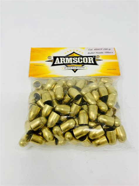 Armscor 9mm Reloading Bullets 52391 115 Grain Full Metal Jacket 100 Pieces