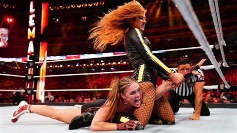 Will We See Ronda Rousey Vs Becky Lynch At Wrestlemania Superfights