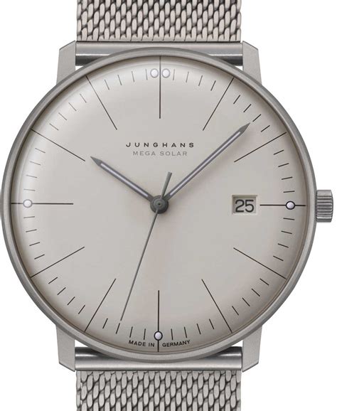 Junghans Max Bill Mega Solar Multifrequenz Funk Solar Uhr