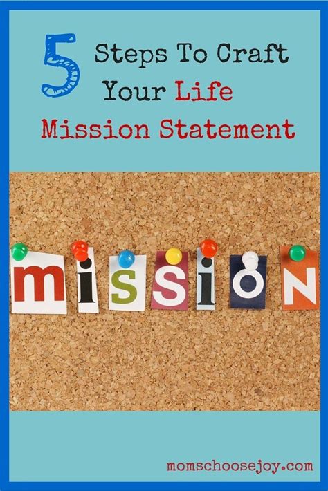 Steps To Craft Your Life Mission Statement Life Mission Statement