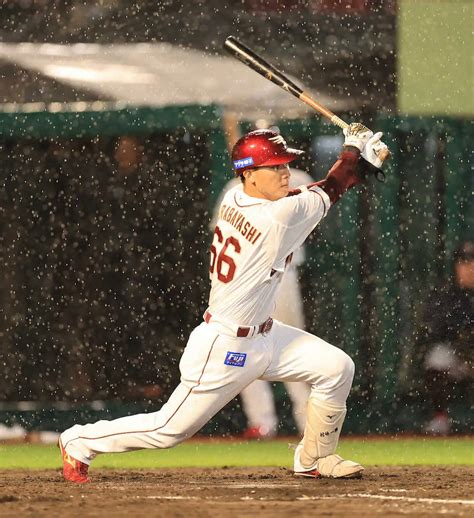 楽天・村林が珍打撃 慌てて打って9試合連続ヒット― スポニチ Sponichi Annex 野球