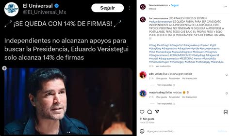 Eduardo Ver Stegui No Lo Logra Y Queda Fuera Por La Presidencia De M Xico