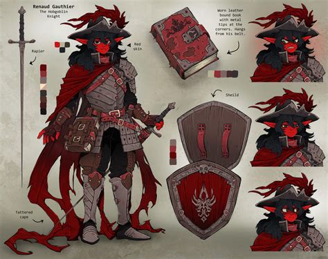 hobgoblin knight ref sheet  bezzalair  deviantart
