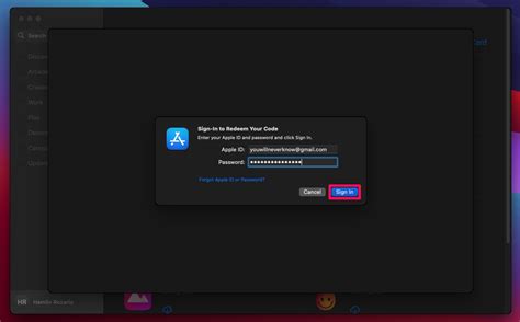 redeem apple gift card  mac
