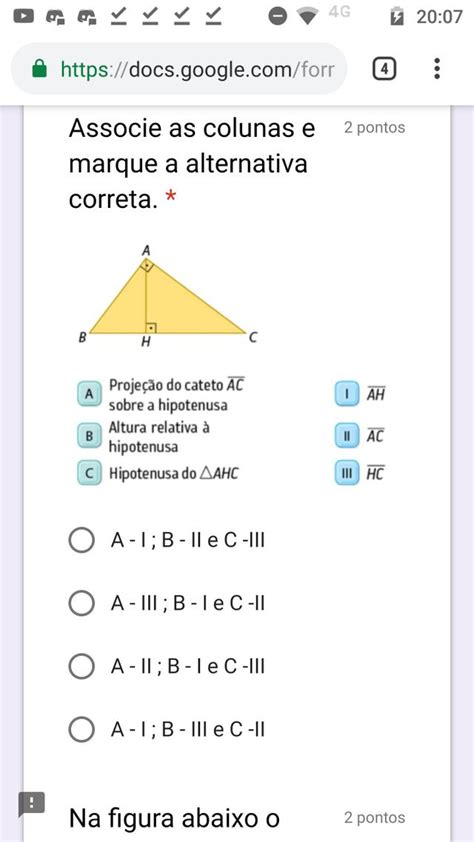 Associe As Colunas E Assinale A Alternativa Correta Brainly Br