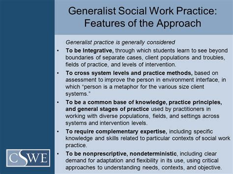 Generalist Social Work Practice Definition Sharie Ketchum