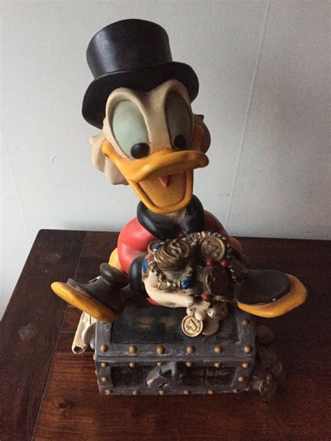 Disney Walt Beeld Dagobert Duck Op Schatkist Jaren Catawiki