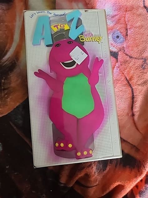 A To Z With Barney Vhs Ebay