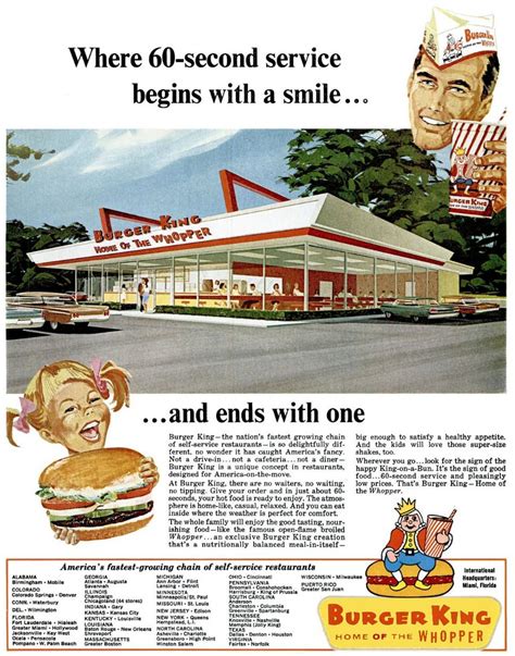 Ad - 1966: Burger King