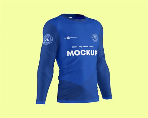 Free Full Sleeve Jersey Mockup Psd 3 Set Psfiles