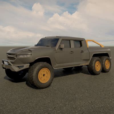 Rezvani Hercules 6X6 - 3D Model by AlphaGroup