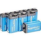 Amazon Amazon Basics 8 Pack 9 Volt Performance All Purpose