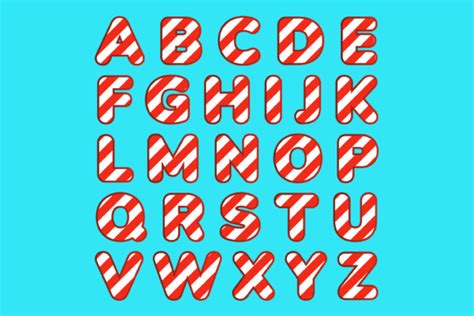 Candy Cane Font - Font Canyon